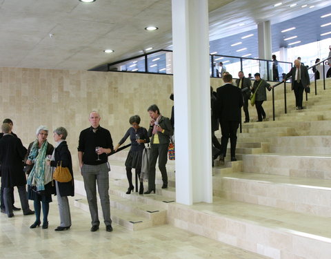 Officiële opening van het Universiteitsforum (Ufo) in de Sint-Pietersnieuwstraat-30490