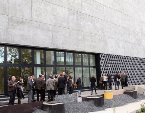 Officiële opening van het Universiteitsforum (Ufo) in de Sint-Pietersnieuwstraat-30492