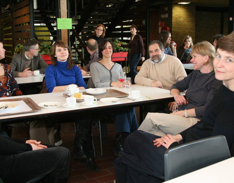 'Groene Middag' in het studentenrestaurant Overpoort als afsluiter van de 2de energiecampagne-31991
