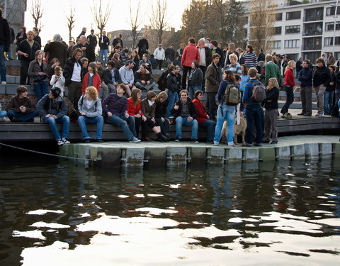 Eerste studentenroeiregatta te Gent (Portus Ganda)-32190