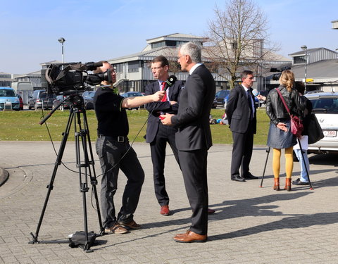 Bezoek minister-president aan faculteit Diergeneeskunde-40559