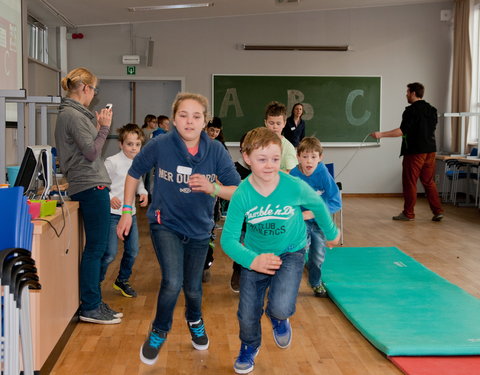 Kinderuniversiteit Gent 'Sport: stilstaan bij bewegen'