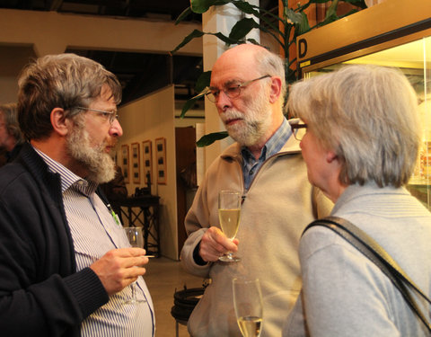 Opening tentoonstelling 'U bevindt zich hier: Landmeetkunde, Cartografie en Geomatica aan de Universiteit Gent' n.a.v. 20-jarig 