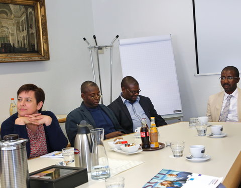 Ontvangst delegatie Universidade Eduardo Mondlane (Mozambique) in het kader van een samenwerkingsproject van het VLIR-UOS IUS pr