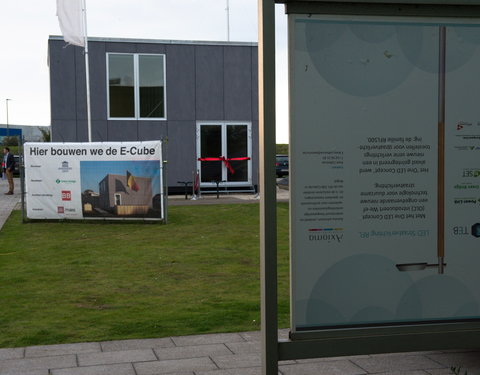 Opening E-Cube op wetenschapspark Greenbridge in Oostende-44711