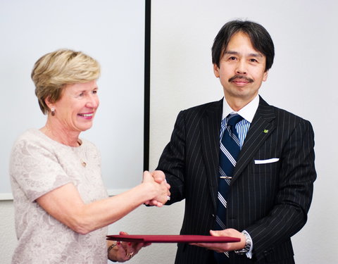 'Memorandum of Understanding & Cooperation Agreement' met Mie University (Japan) 