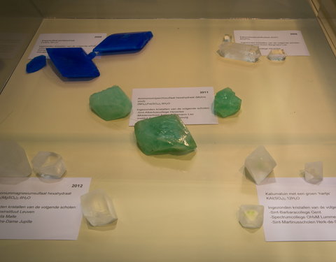 Tentoonstelling 'Kristallen Verhelderd' in het Museum voor de Geschiedenis van de Wetenschappen-51748