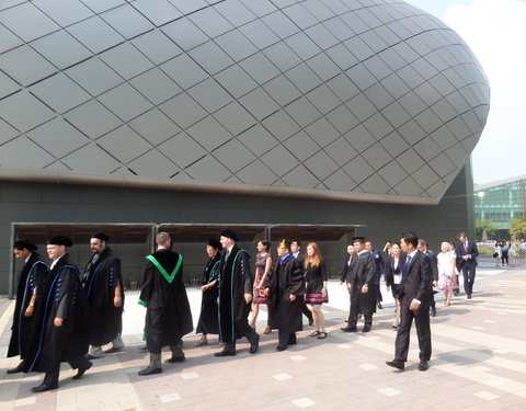 Opening eerste academiejaar Ghent University Global Campus in Korea-54240