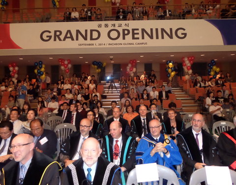 Opening eerste academiejaar Ghent University Global Campus in Korea-54251