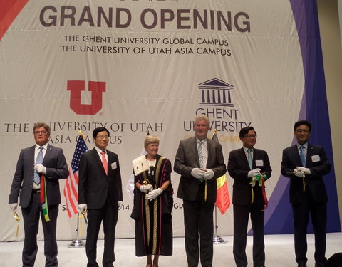 Opening eerste academiejaar Ghent University Global Campus in Korea-54262