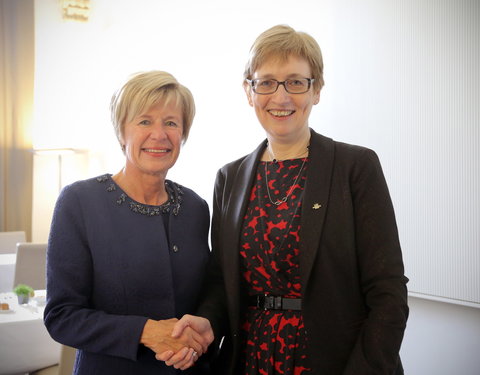 Bezoek Britse ambassadeur in België