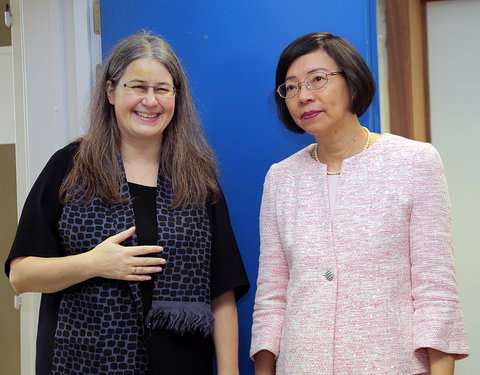 Opening Taiwan Resource Center for Chinese Studies in de vakgroepbibliotheek Sinologie-60001