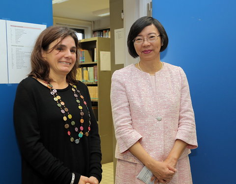Opening Taiwan Resource Center for Chinese Studies in de vakgroepbibliotheek Sinologie-60011