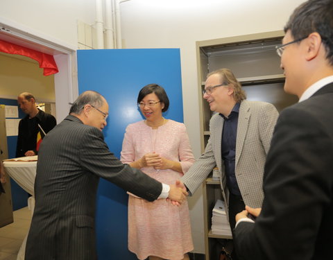 Opening Taiwan Resource Center for Chinese Studies in de vakgroepbibliotheek Sinologie-60014