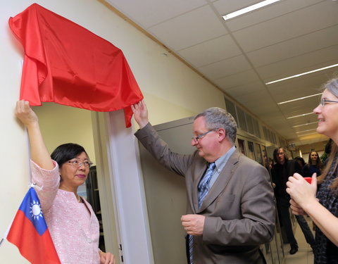 Opening Taiwan Resource Center for Chinese Studies in de vakgroepbibliotheek Sinologie-60054
