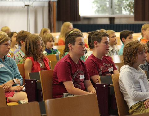 Kinderuniversiteit Gent over sterren en planeten, organisatie UGent en Volkssterrenwacht Armand Pien-6007