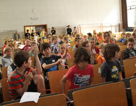 Kinderuniversiteit Gent over sterren en planeten, organisatie UGent en Volkssterrenwacht Armand Pien-6043