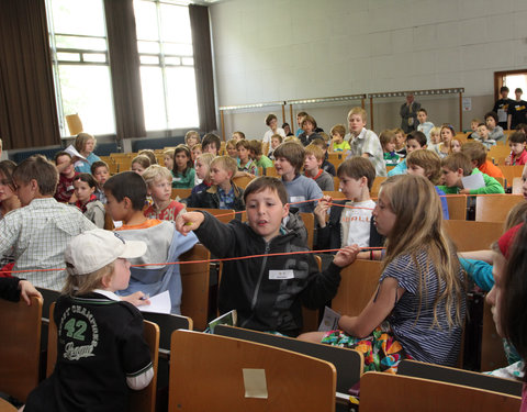 Kinderuniversiteit Gent over sterren en planeten, organisatie UGent en Volkssterrenwacht Armand Pien-6044