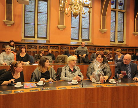 Uitreiking 1ste DiverGent prijs door de UGent en de Stad Gent voor de meest vernieuwende masterscriptie over gender- en/of diver