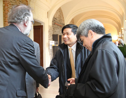 Delegatie van Vietnam Academy of Science & Technology (VAST) bezoekt UGent ter identificatie van samenwerkingsmogelijkheden op h