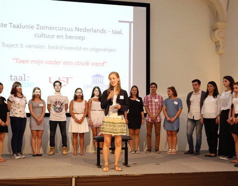 Slotevent 'Taalunie Zomercursus Nederlands - taal, cultuur en beroep'-67357