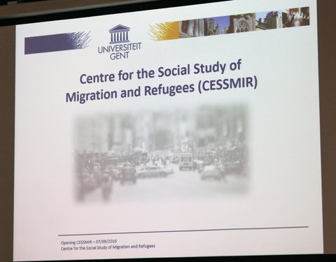 Opening interfacultair Centre for the Social Study of Migration and Refugees (CESSMIR)-67573