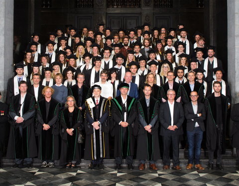 Proclamatie 2015/2016 faculteit Politieke en Sociale Wetenschappen