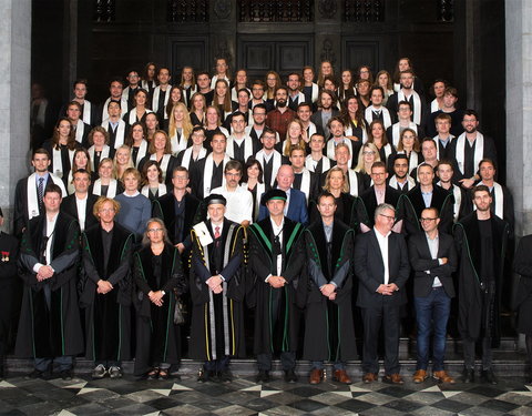 Proclamatie 2015/2016 faculteit Politieke en Sociale Wetenschappen