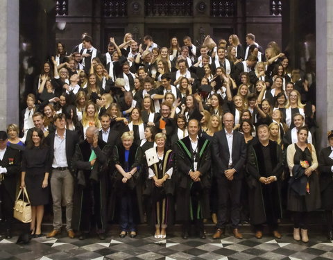 Proclamatie 2015/2016 faculteit Politieke en Sociale Wetenschappen