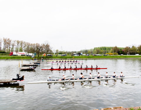 Internationale roeiregatta voor 200 jaar UGent