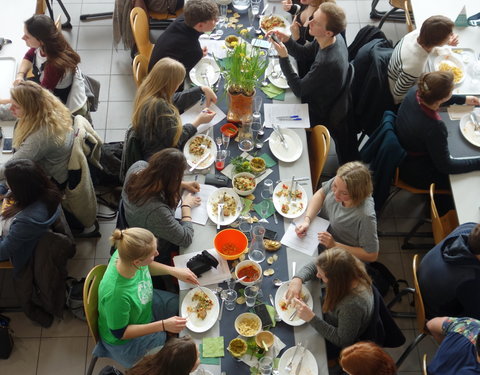 Donderdag veggiedag in studentenrestaurants