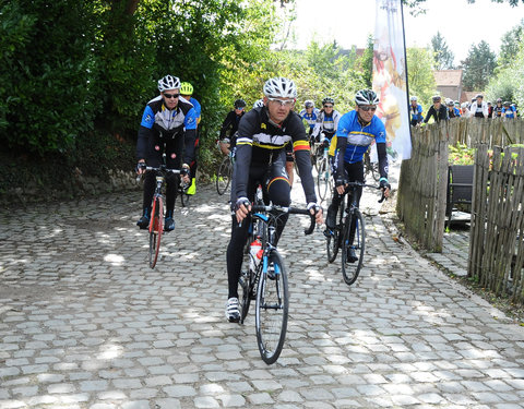 Willem I fietstocht, een symbolische fietstocht van 200 km tussen Gent en Luik