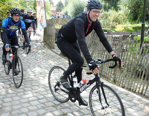 Willem I fietstocht, een symbolische fietstocht van 200 km tussen Gent en Luik