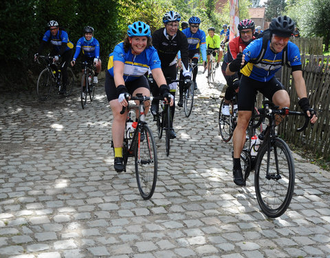 Willem I fietstocht, een symbolische fietstocht van 200 km tussen Gent en Luik