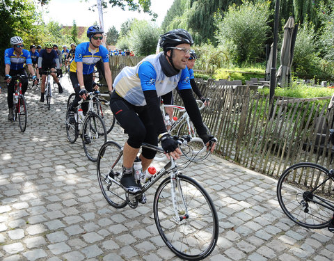 Willem I fietstocht, een symbolische fietstocht van 200 km tussen Gent en Luik