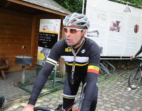 Willem I fietstocht, een symbolische fietstocht van 200 km tussen Gent en Luik