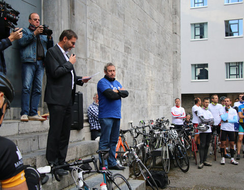 Willem I fietstocht, een symbolische fietstocht van 200 km tussen Gent en Luik