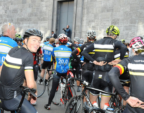 Willem I fietstocht, een symbolische fietstocht van 200 km tussen Gent en Luik