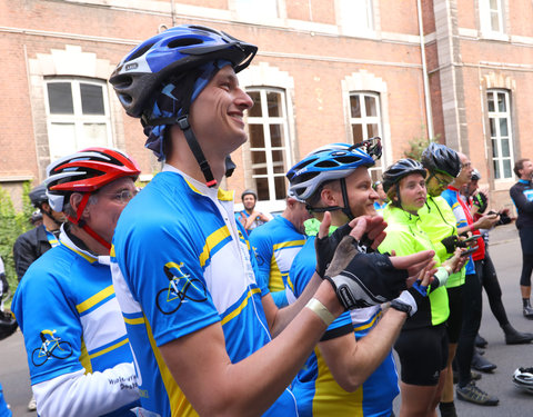 Willem I fietstocht, een symbolische fietstocht van 200 km tussen Gent en Luik