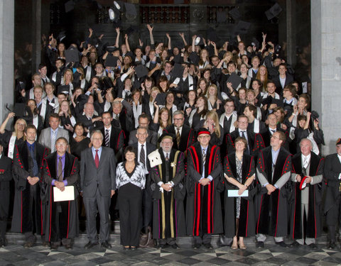 Proclamatie 2010/2011 van de faculteit Rechtsgeleerdheid