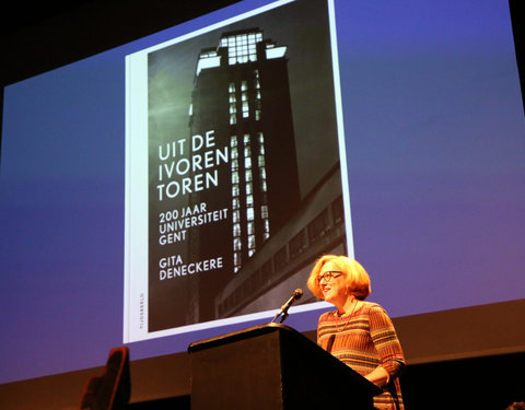 Boekvoorstelling 'Uit de ivoren toren, 200 jaar Universiteit Gent'