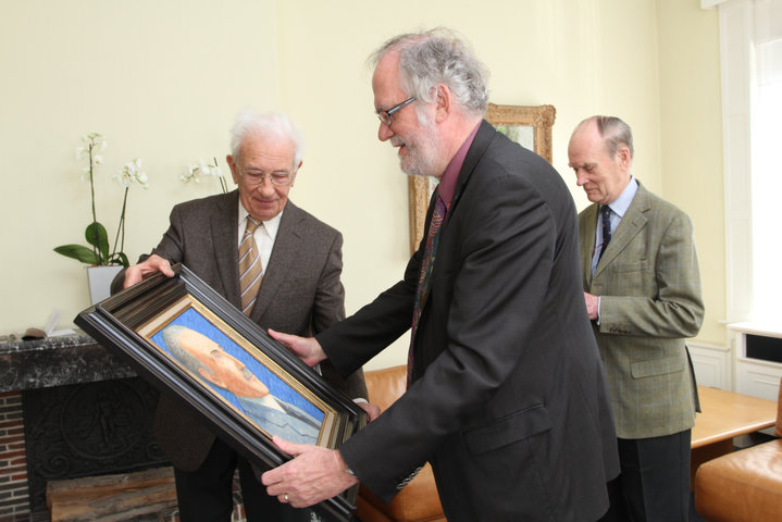 Schenking schilderij van Adriaan Vandewalle met portret van August Vermeylen (1929)-8696