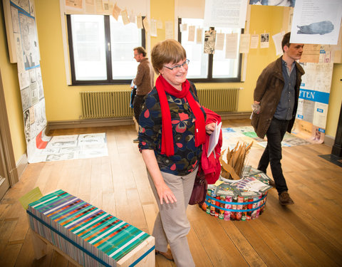 Opening tentoonstelling 'Tussen blok en blad: 200 jaar studententijdschriften'