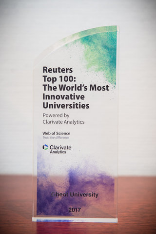 Reuters Top 100 Trophy: The World's Most Innovative Universities