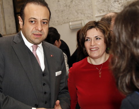 Bezoek Turkse minister voor EU-aangelegenheden-9567