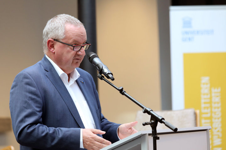 Inhuldiging faculteitsbibliotheek Letteren en Wijsbegeerte