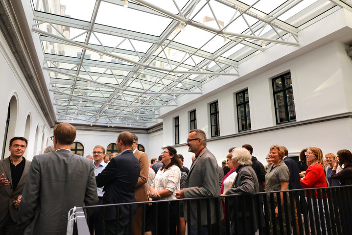 Inhuldiging faculteitsbibliotheek Letteren en Wijsbegeerte