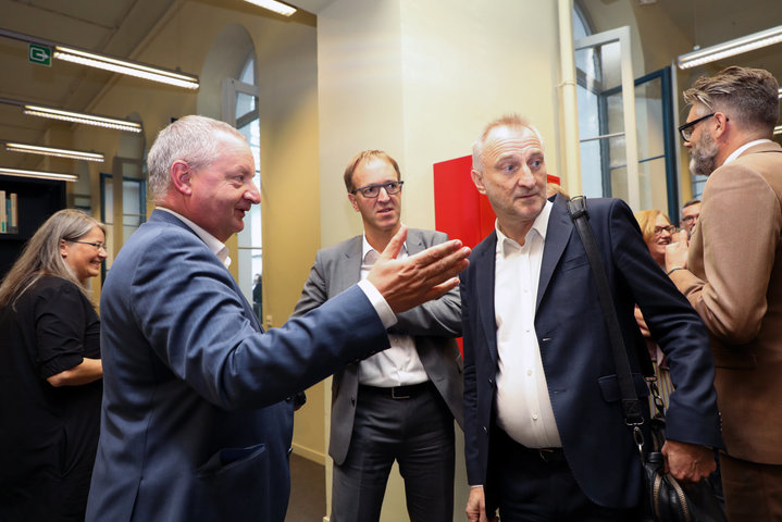 Inhuldiging faculteitsbibliotheek Letteren en Wijsbegeerte