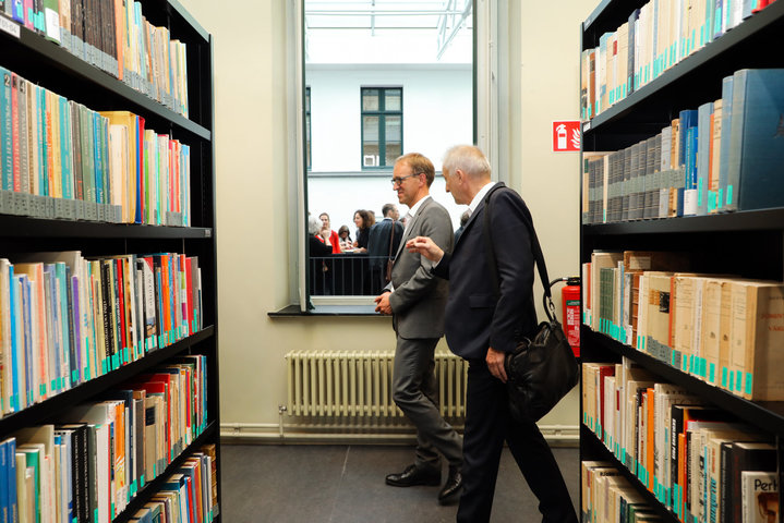 Inhuldiging faculteitsbibliotheek Letteren en Wijsbegeerte